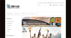 Desktop Screenshot of move-surfstore.de