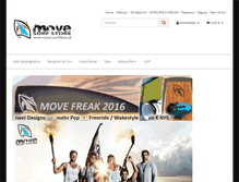 Tablet Screenshot of move-surfstore.de